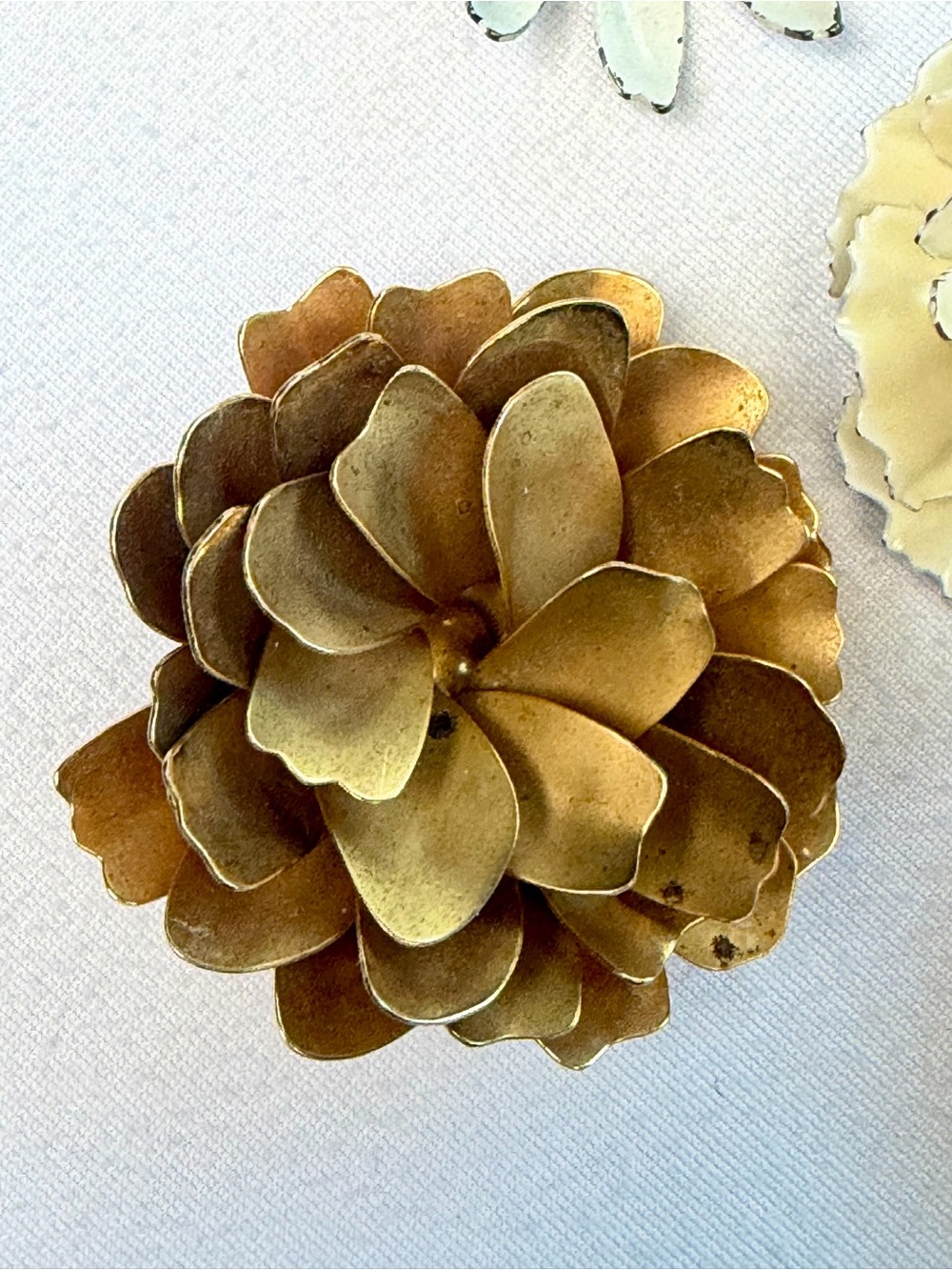 Vintage & Modern 6-Brooch Bundle: Flowers, Giovanni, Sterling/gold filled, GUC - Picture 2 of 13